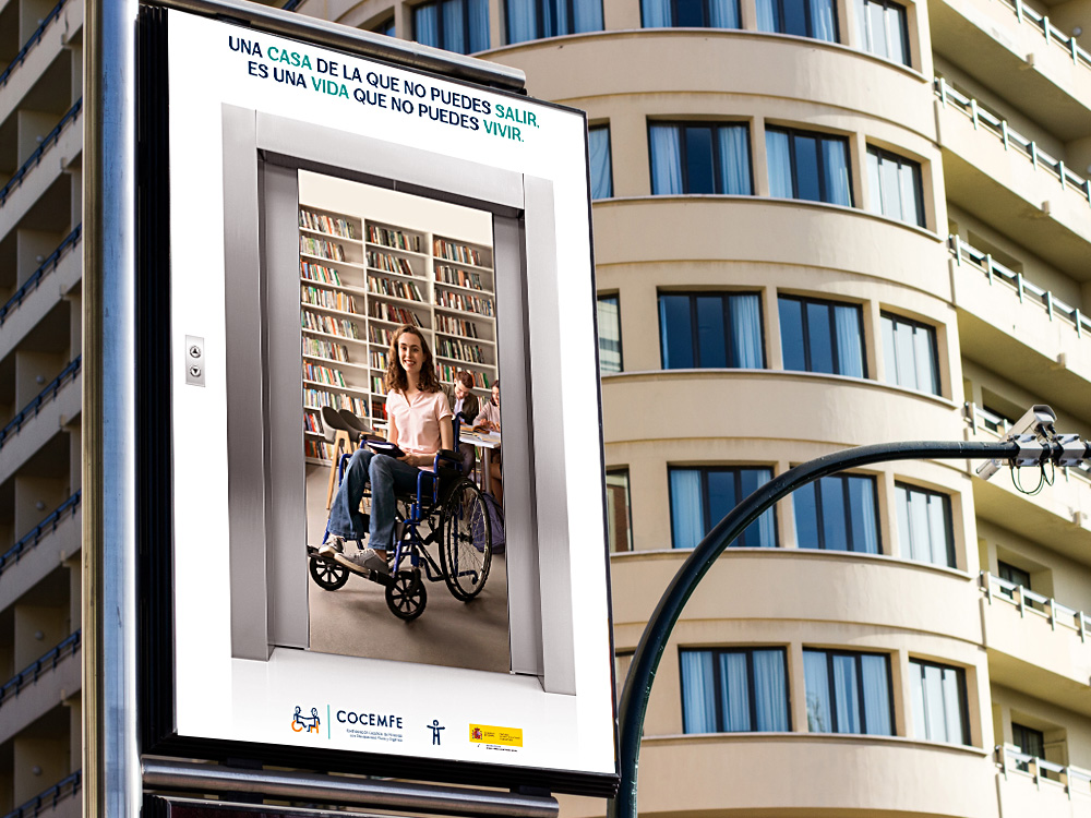 FEDEAL se hace eco de la campaña de COCEMFE para que las personas con discapacidad puedan salir de sus casas