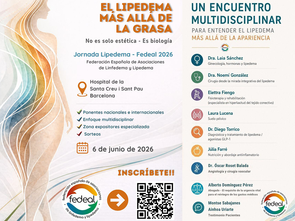 Un encuentro multidisciplinar para entender el lipedema más allá de la grasa